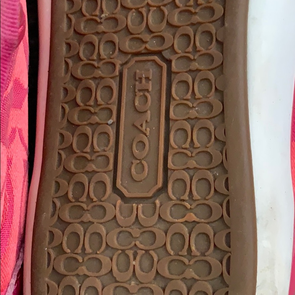 pink coach shoes - Picture 4 of 4